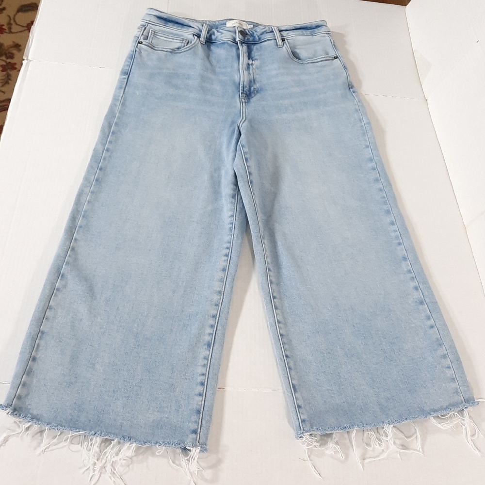 Bohme Colette Wide Leg Jeans in Light Wash